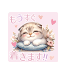 スコティッシュフォールド猫Scottishfold A（個別スタンプ：36）