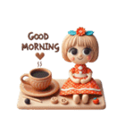 Cute Clay Dolls（個別スタンプ：11）