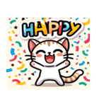 猫のLINEスタンプ！！（個別スタンプ：1）