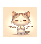 猫のLINEスタンプ！！（個別スタンプ：8）