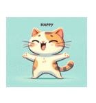 猫のLINEスタンプ！！（個別スタンプ：19）