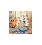 釣り猫の楽しさ（個別スタンプ：7）