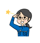 息子が野球部のお母さん「まーちゃん」（個別スタンプ：20）
