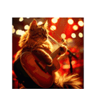 猫たちの音楽（個別スタンプ：8）