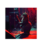 猫たちの音楽（個別スタンプ：11）