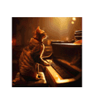 猫たちの音楽（個別スタンプ：20）