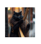 猫たちの音楽（個別スタンプ：26）