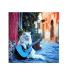 猫たちの音楽（個別スタンプ：29）