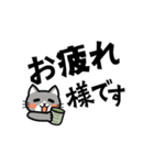 保護猫デカ文字（個別スタンプ：15）