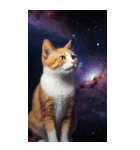 BIG宇宙猫 space cat（個別スタンプ：3）