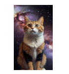 BIG宇宙猫 space cat（個別スタンプ：4）