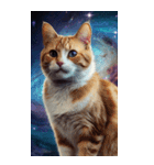 BIG宇宙猫 space cat（個別スタンプ：7）