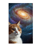 BIG宇宙猫 space cat（個別スタンプ：8）