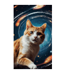 BIG宇宙猫 space cat（個別スタンプ：9）