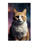 BIG宇宙猫 space cat（個別スタンプ：10）