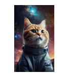 BIG宇宙猫 space cat（個別スタンプ：19）