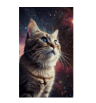 BIG宇宙猫 space cat（個別スタンプ：21）