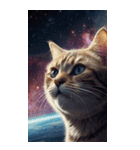 BIG宇宙猫 space cat（個別スタンプ：24）