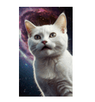 BIG宇宙猫 space cat（個別スタンプ：30）