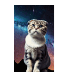 BIG宇宙猫 space cat（個別スタンプ：32）