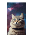 BIG宇宙猫 space cat（個別スタンプ：36）