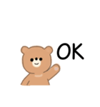 cute bear 【春節・旧正月】（個別スタンプ：13）
