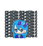 推し活(青推)最高！！（個別スタンプ：8）