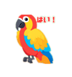 speaking parakeet（個別スタンプ：1）