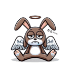 エンジェルラビッツ Angel Rabbits（個別スタンプ：6）