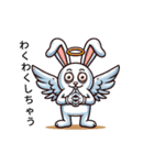 エンジェルラビッツ Angel Rabbits（個別スタンプ：10）