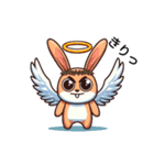 エンジェルラビッツ Angel Rabbits（個別スタンプ：12）