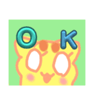 紅の猫にゃん（個別スタンプ：5）