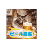 酔っ払い猫（個別スタンプ：19）