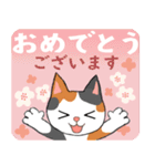 【みけねこ＆ハチワレ】動く！ペットたち（個別スタンプ：7）