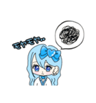 推し活(水色推)最高！！（個別スタンプ：18）