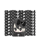 推し活(黒推)最高！！（個別スタンプ：8）