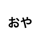 簡潔でひとことに普通文字（個別スタンプ：11）