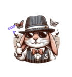 gangster rabbits ギャングスターラビット（個別スタンプ：2）