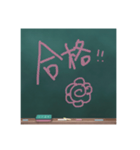 チョークで一言（個別スタンプ：28）