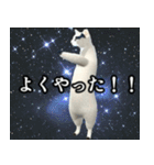 ⚫踊る宇宙猫40匹セット(セリフ付き)（個別スタンプ：15）
