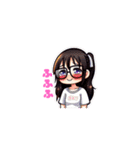 可愛いオタク女子のLINEスタンプ（個別スタンプ：38）