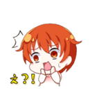 如月秋の日常スタンプ（個別スタンプ：7）