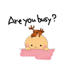 Animals on my head E（個別スタンプ：2）