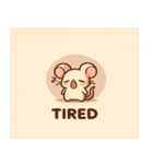 キュートなねずみちゃん（個別スタンプ：5）