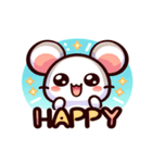 キュートなねずみちゃん（個別スタンプ：6）