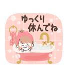 モノトーンLongちゃん（個別スタンプ：37）