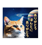 逞しく生きる✨宇宙猫✨（個別スタンプ：6）
