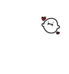 大変小さい白い何か（個別スタンプ：25）