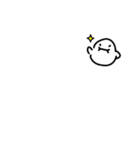 大変小さい白い何か（個別スタンプ：27）