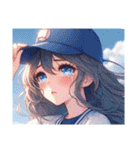 野球⚾美少女♪（個別スタンプ：34）